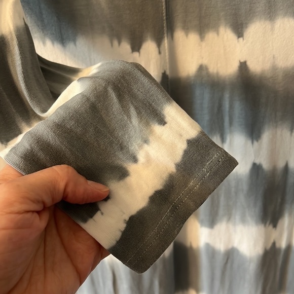 Peruvian Connection XS Beachcomber Tie Dye Boho Beachy  Long Sleeve Maxi Dress. - Picture 7 of 9